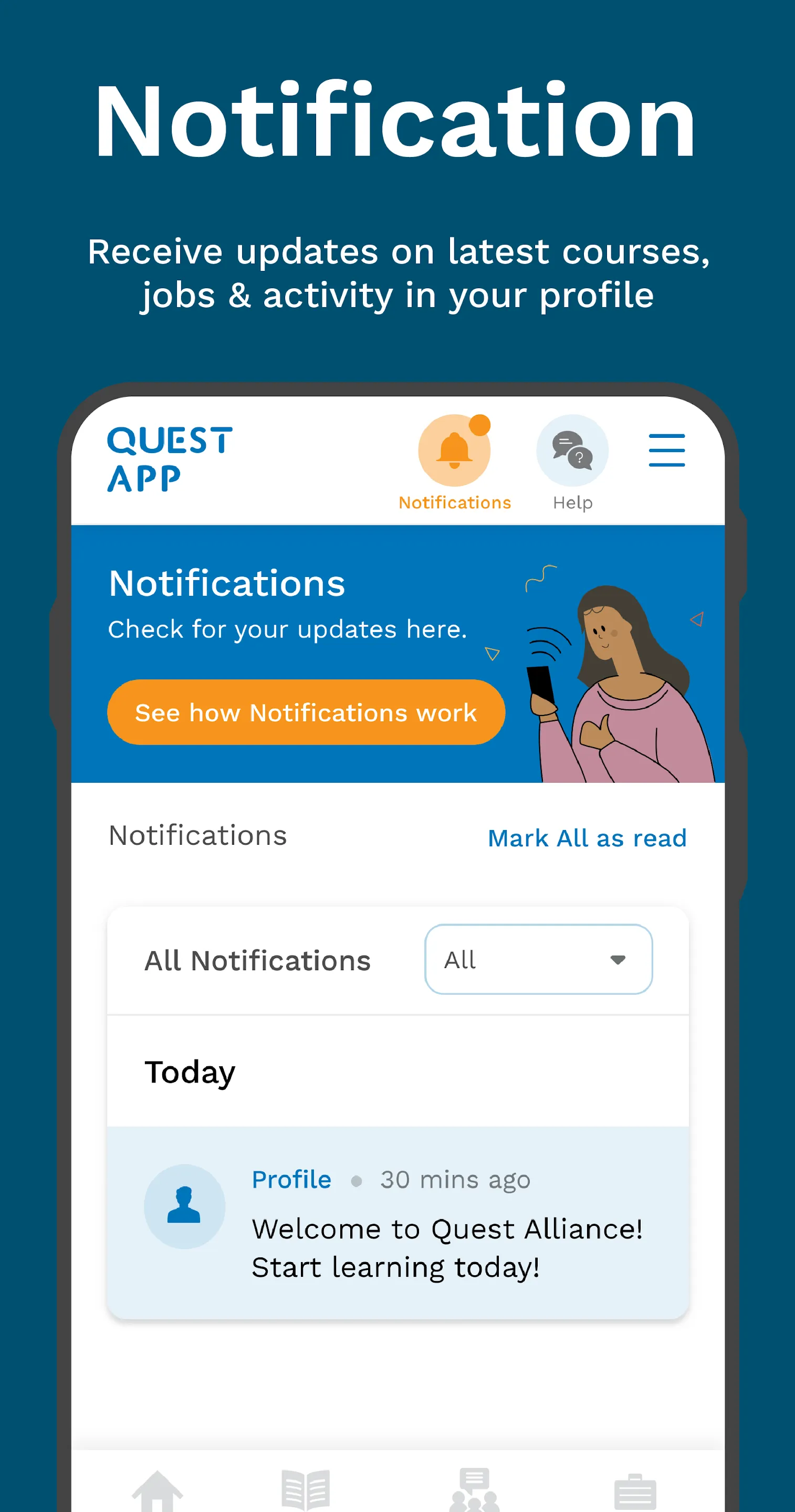 Quest App | Indus Appstore | Screenshot