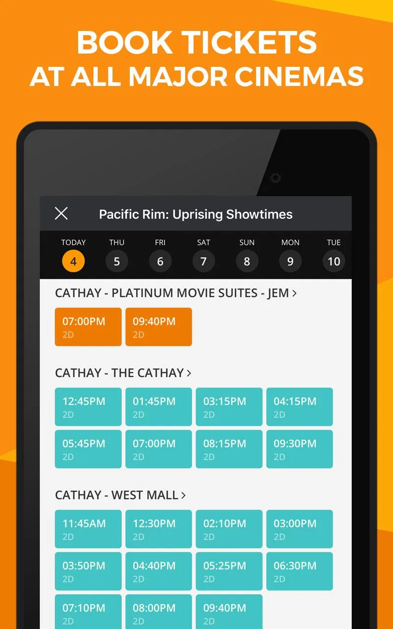 Popcorn: Movie Showtimes, Tick | Indus Appstore | Screenshot