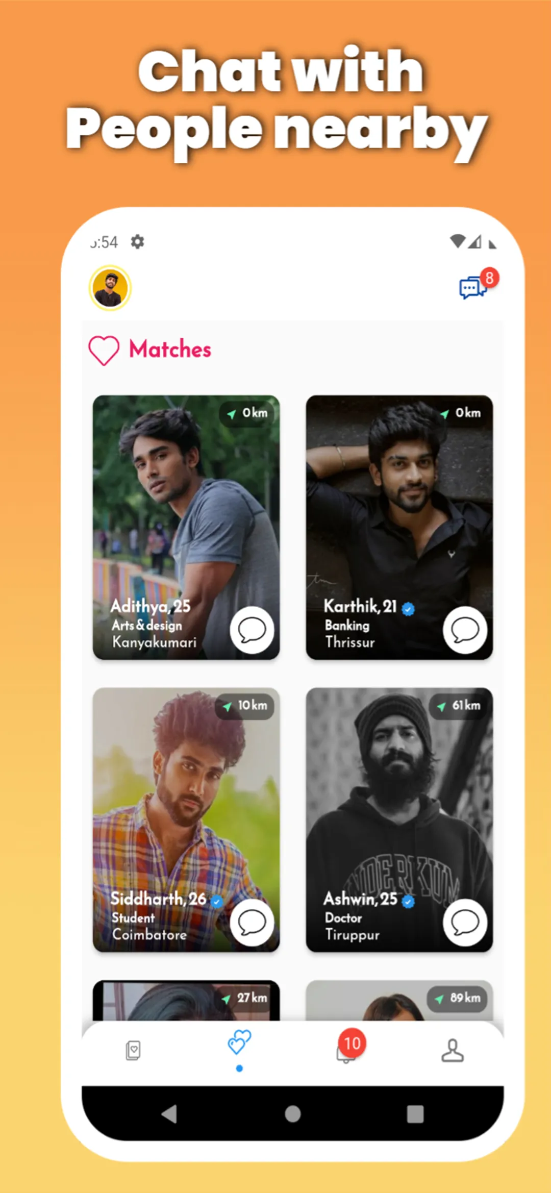 Mizhi - Malayali Chat & Meet | Indus Appstore | Screenshot