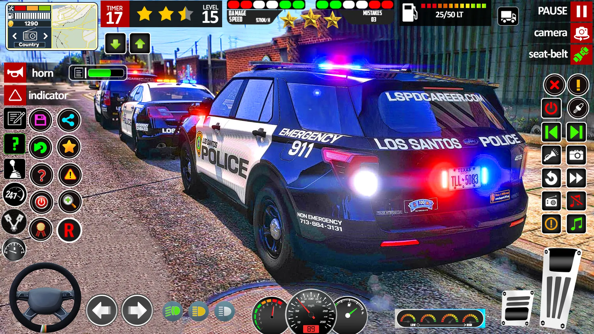 Police Games: Cop Car Chase 3D | Indus Appstore | Screenshot