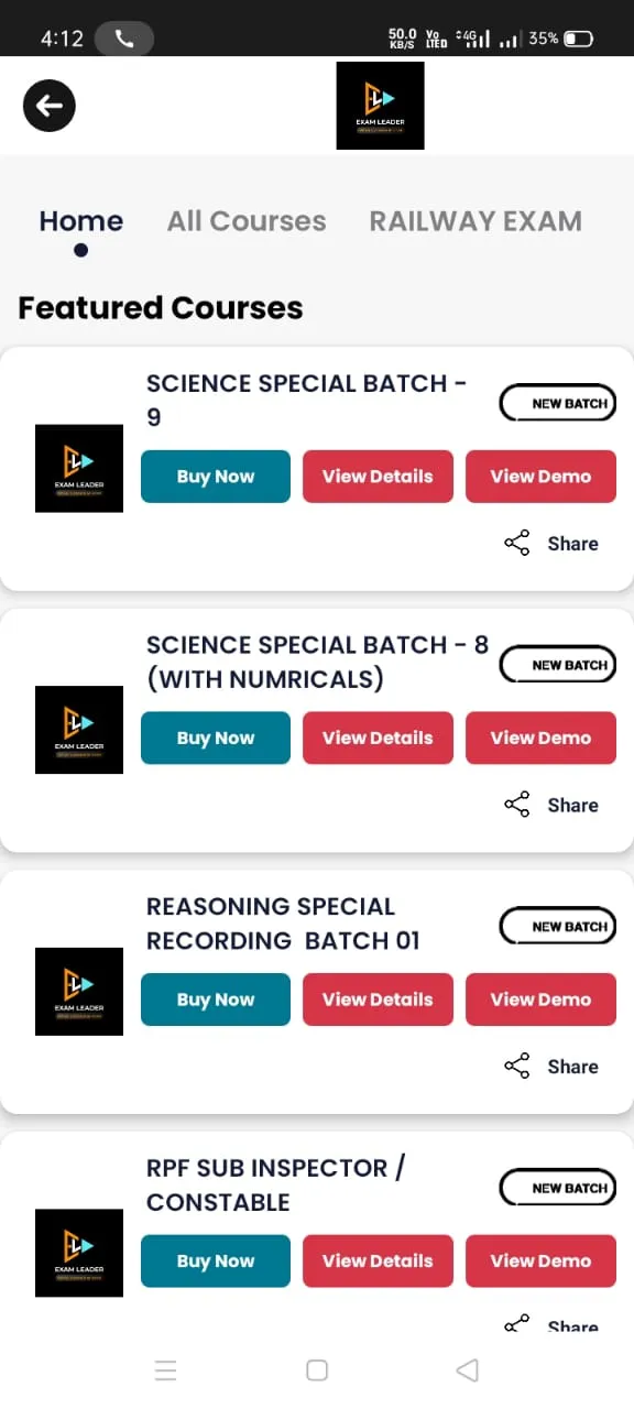 EXAM LEADER | Indus Appstore | Screenshot