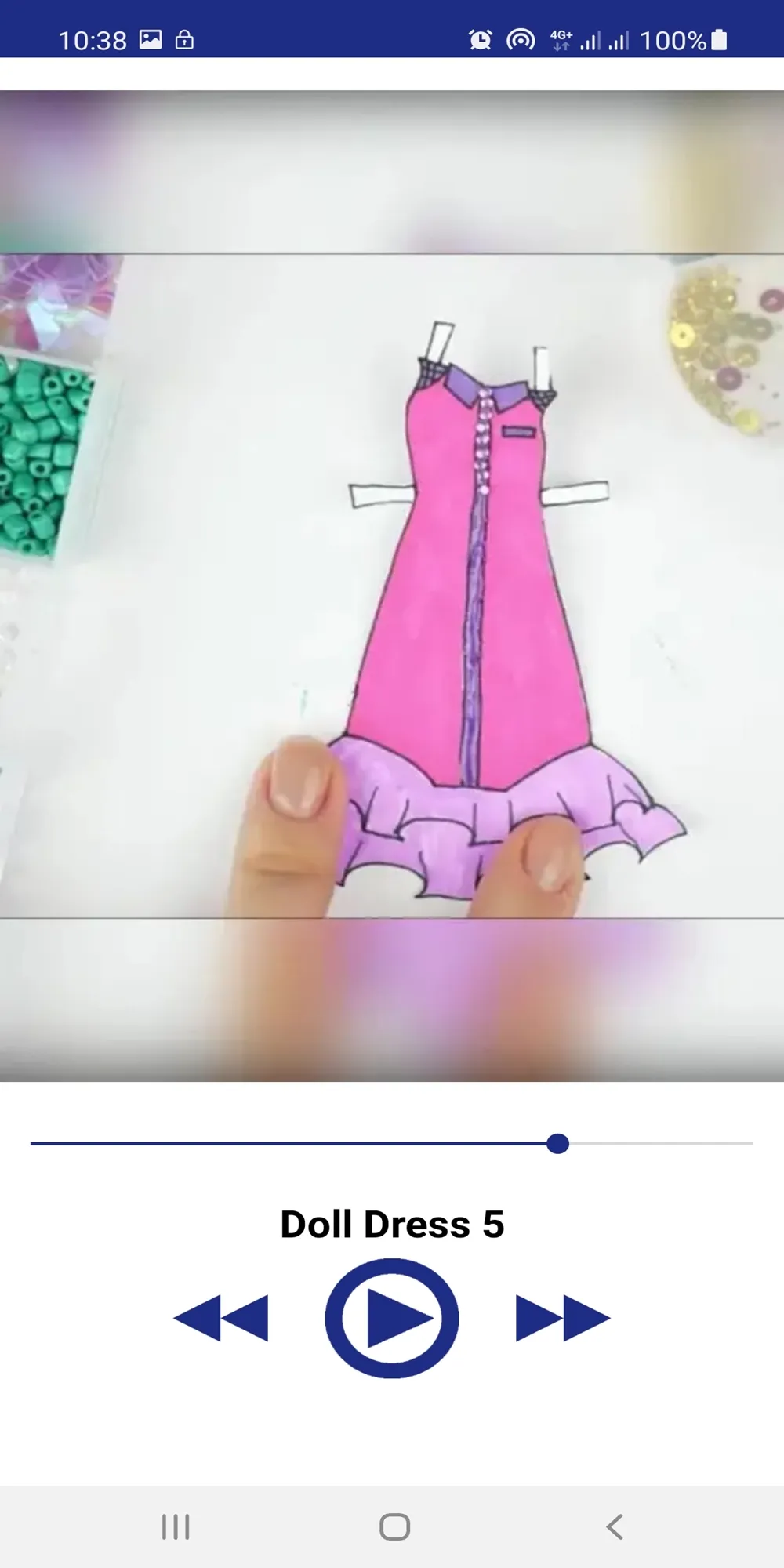 DIY Paper Doll Dress Up Making | Indus Appstore | Screenshot