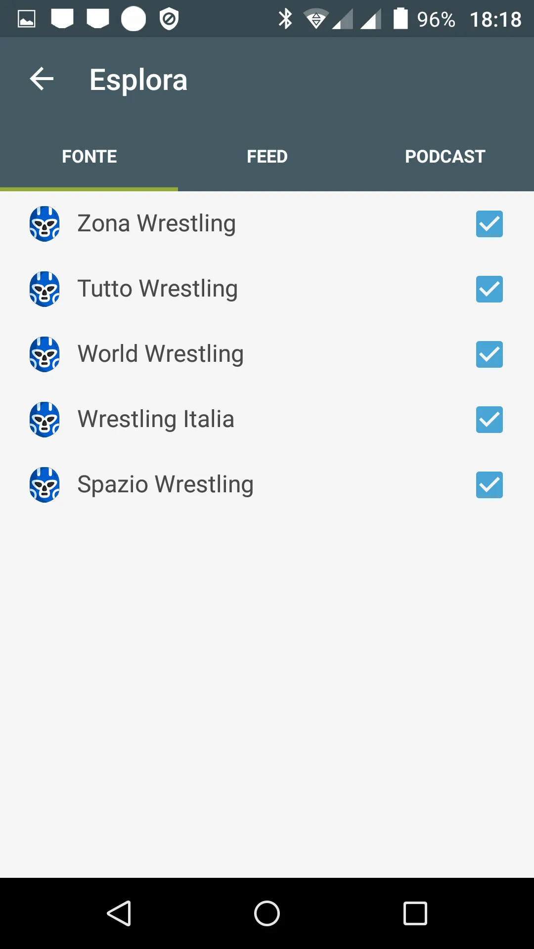 Wrestling Notizie | Indus Appstore | Screenshot