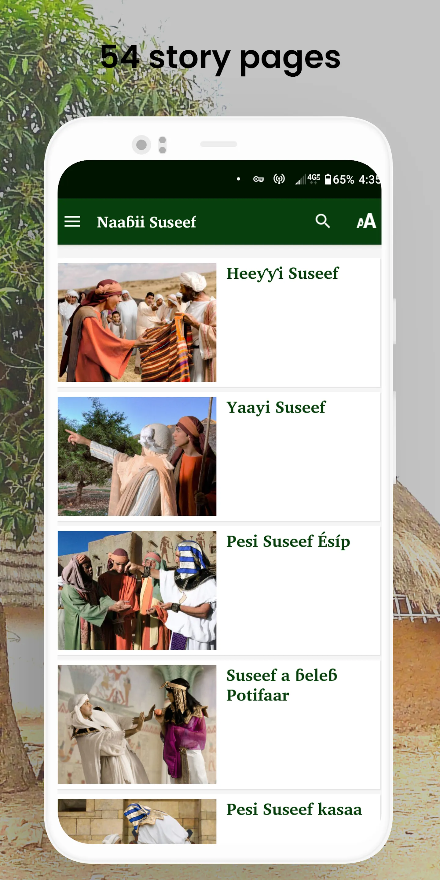 Naaɓii Suseef / Joseph in Ndut | Indus Appstore | Screenshot