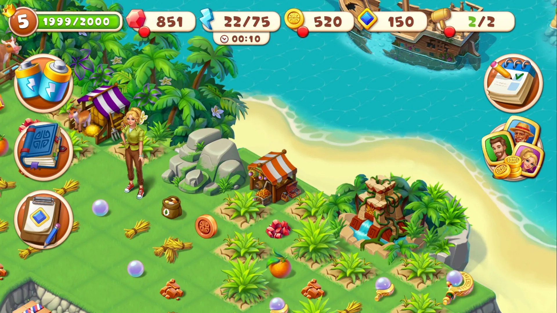 Tropical Merge: Merge game | Indus Appstore | Screenshot