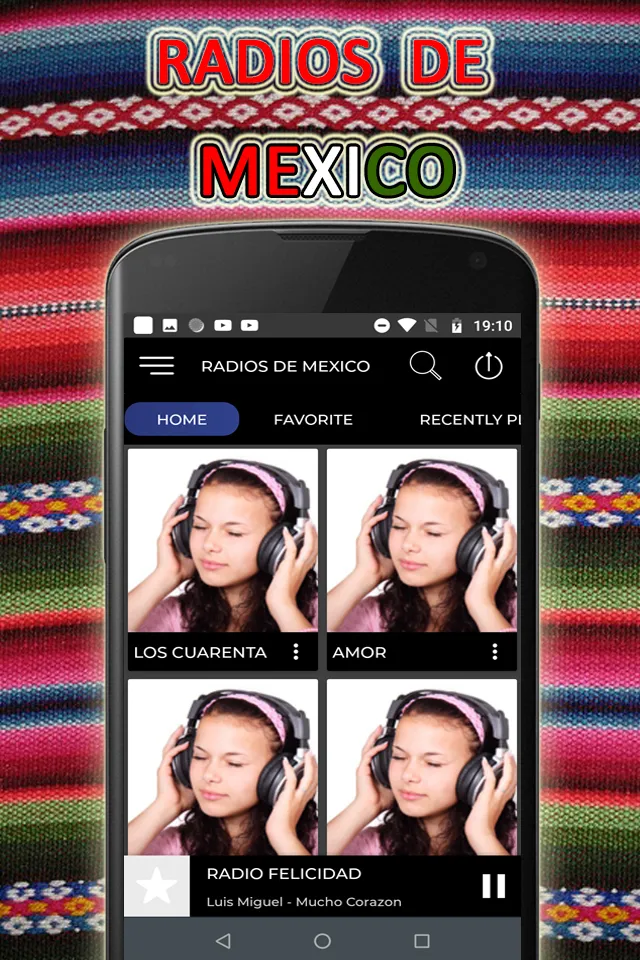 radios from Mexico | Indus Appstore | Screenshot