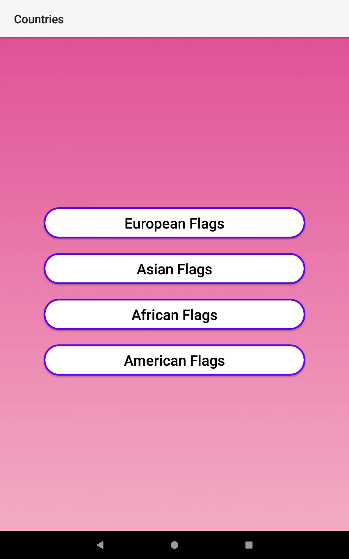 Countries | Indus Appstore | Screenshot