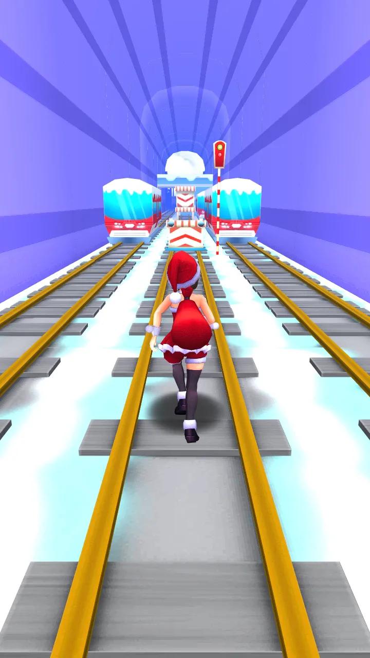 Subway Santa Princess Runner | Indus Appstore | Screenshot