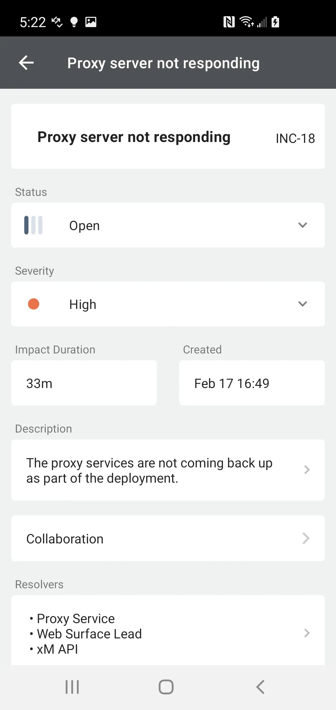 xMatters | Indus Appstore | Screenshot