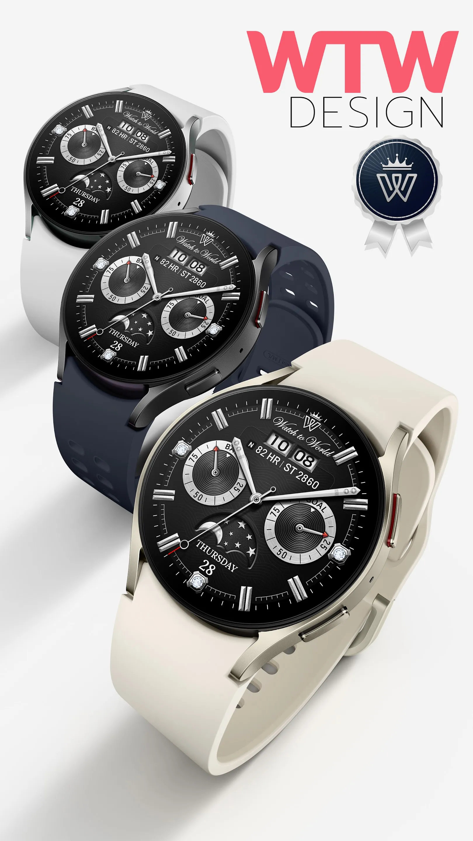 WTW M13B10 Basic watch face | Indus Appstore | Screenshot