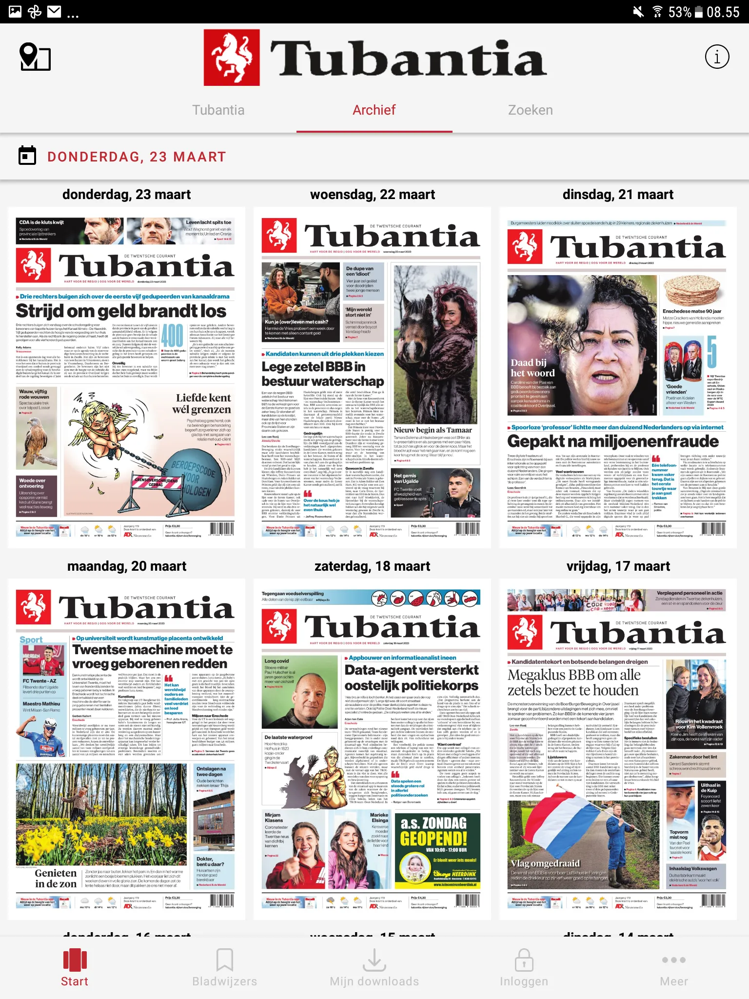 Tubantia - Digitale krant | Indus Appstore | Screenshot