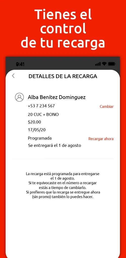 aCuba - La Recarga más Barata | Indus Appstore | Screenshot