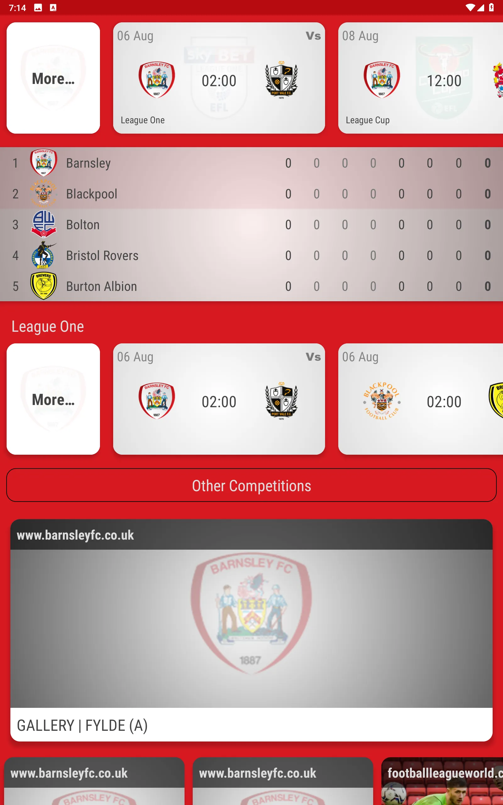 Barnsley FC Fan App | Indus Appstore | Screenshot