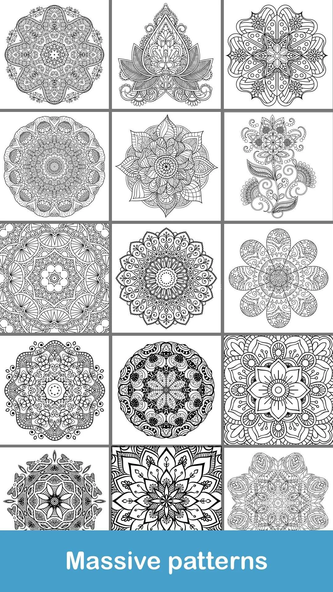 100+ Mandala coloring pages | Indus Appstore | Screenshot