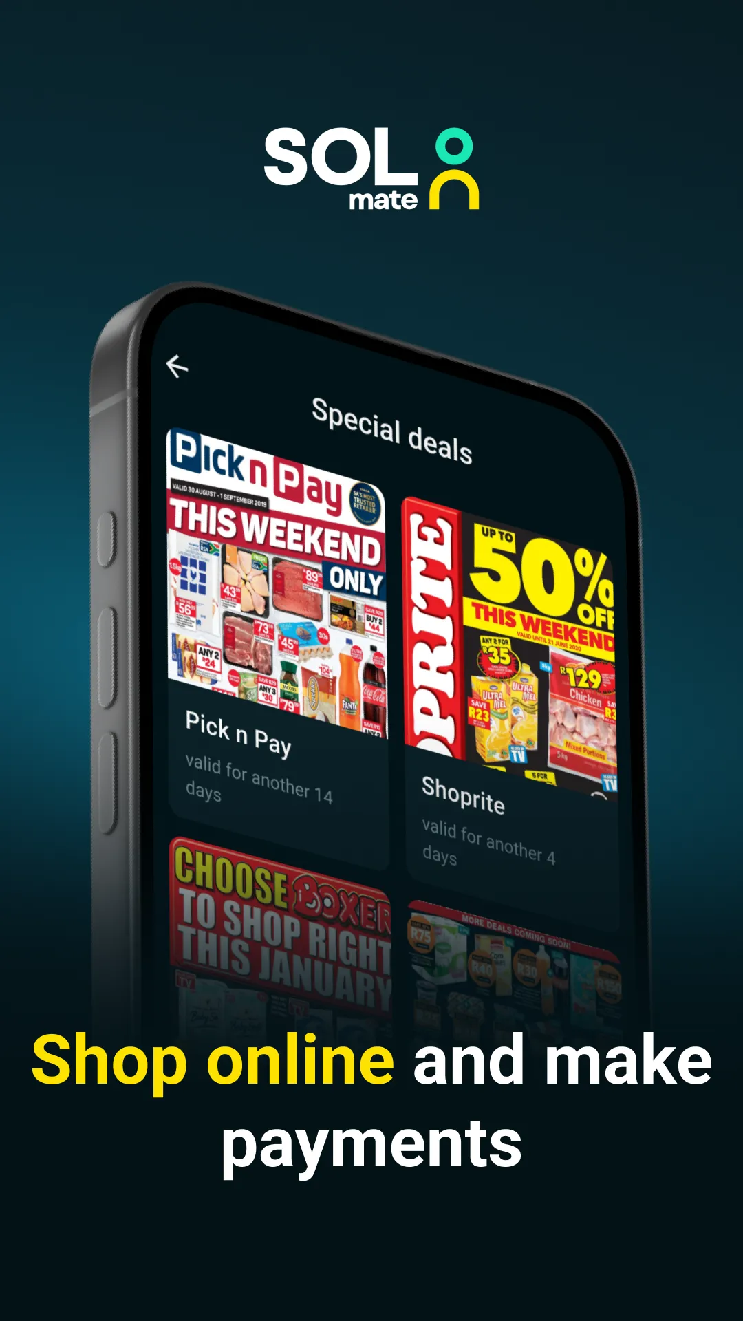 SOLmate - Get your bank card | Indus Appstore | Screenshot