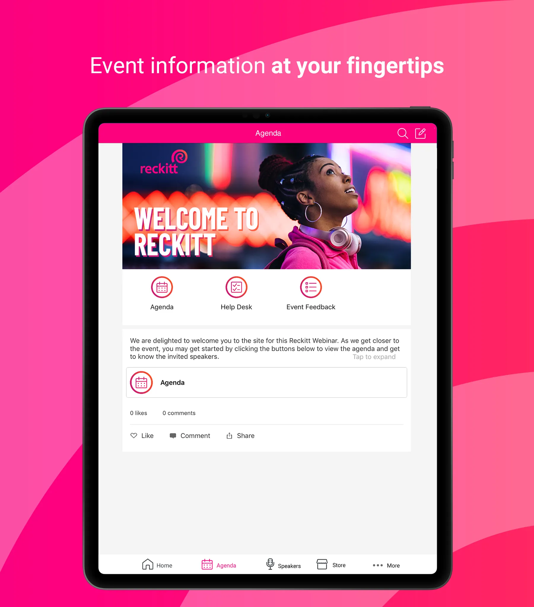 Reckitt Events App | Indus Appstore | Screenshot