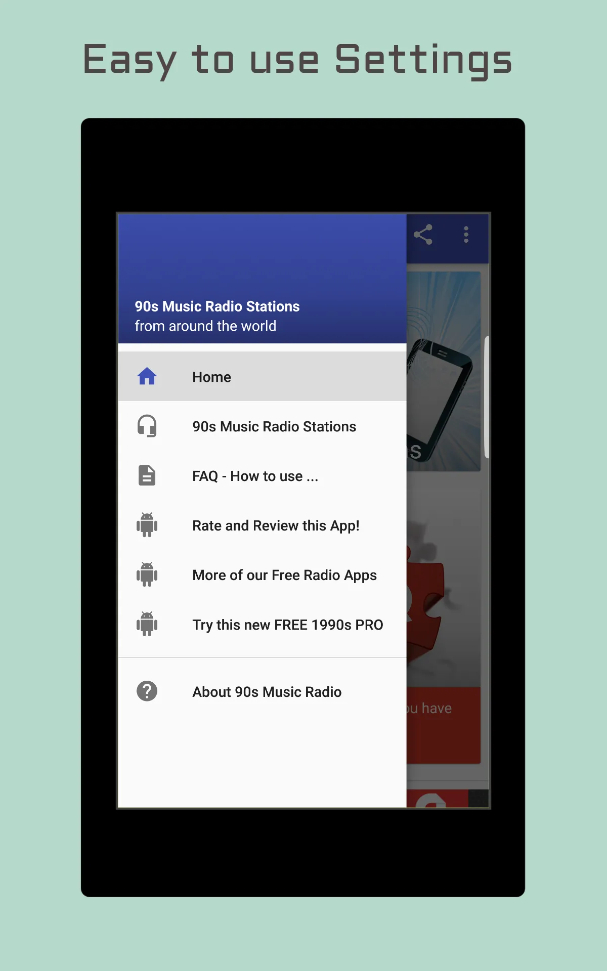 90s Music Radio Stations | Indus Appstore | Screenshot