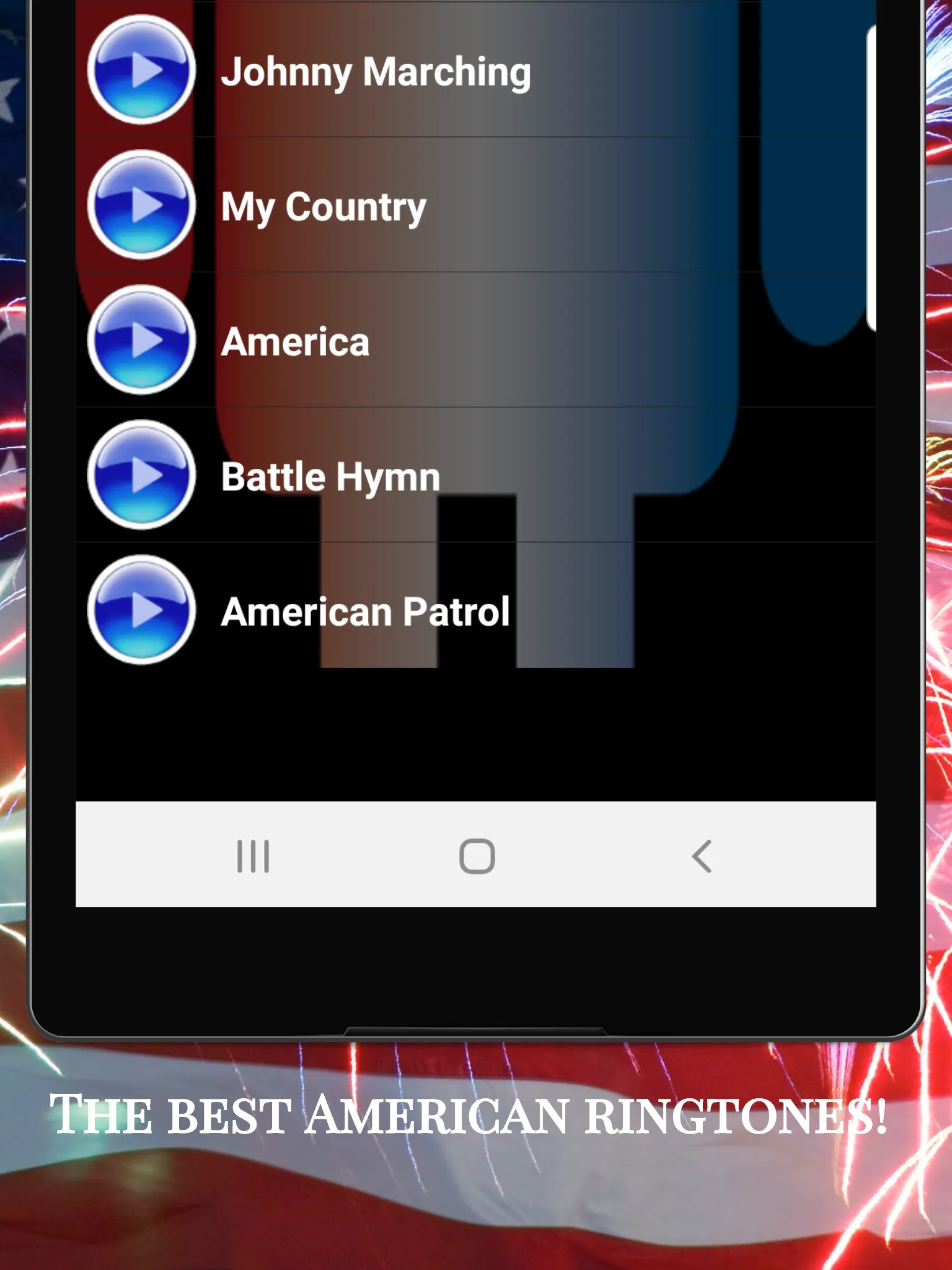 American Ringtones | Indus Appstore | Screenshot