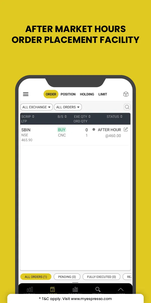 Espresso - Stocks, F&O, Demat | Indus Appstore | Screenshot