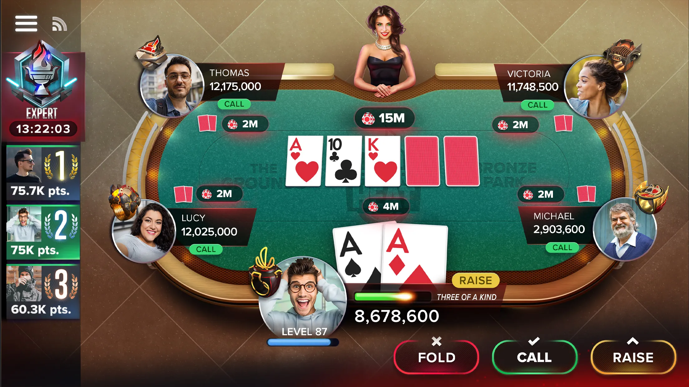 Poker Heat™ Texas Holdem Poker | Indus Appstore | Screenshot