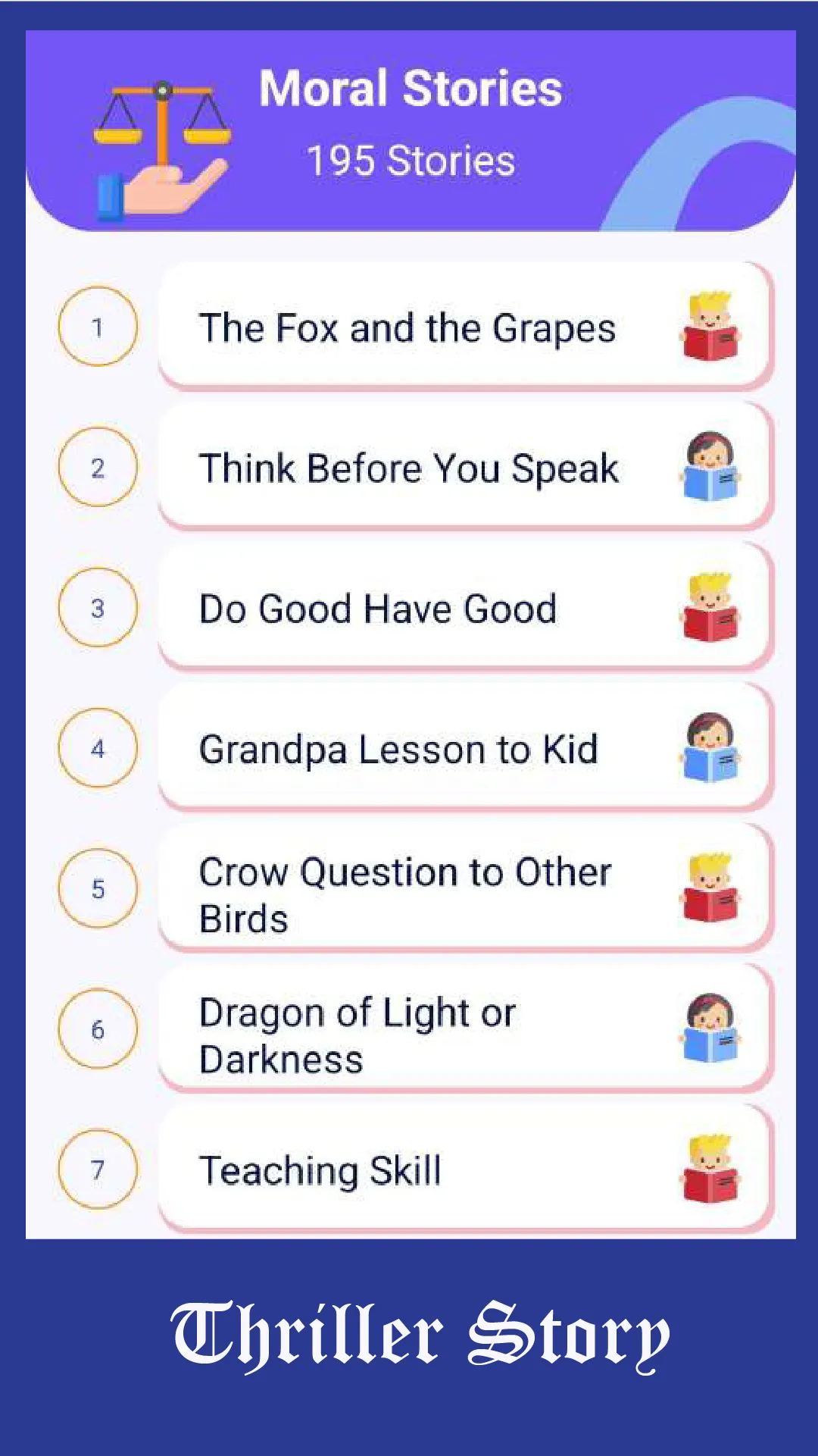 1000+ Short English Stories | Indus Appstore | Screenshot