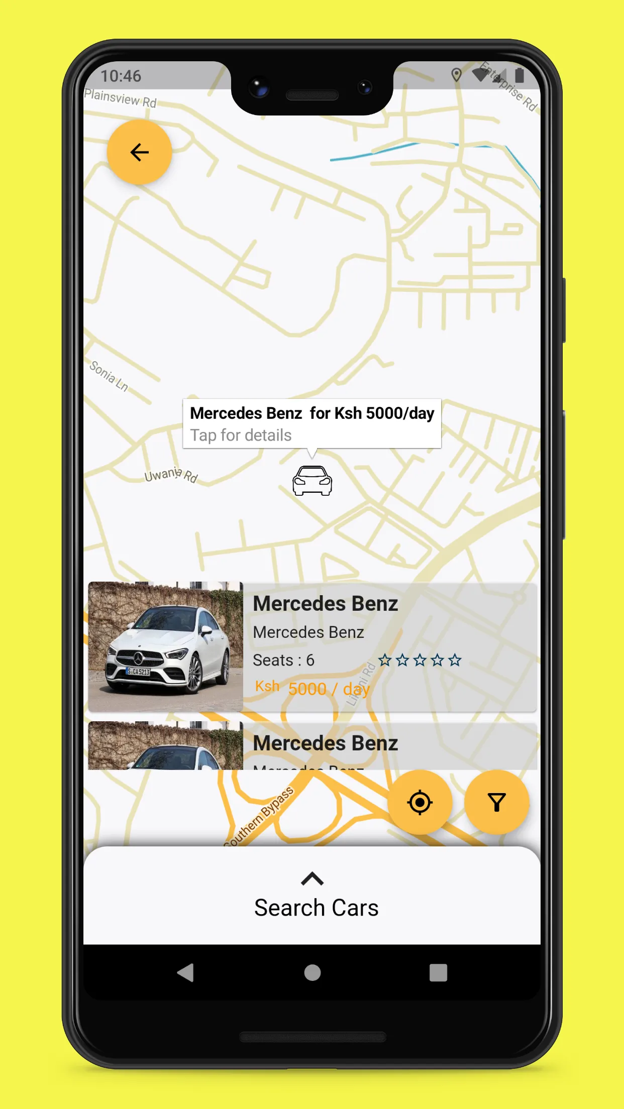 M-gari | Rent a car | Indus Appstore | Screenshot