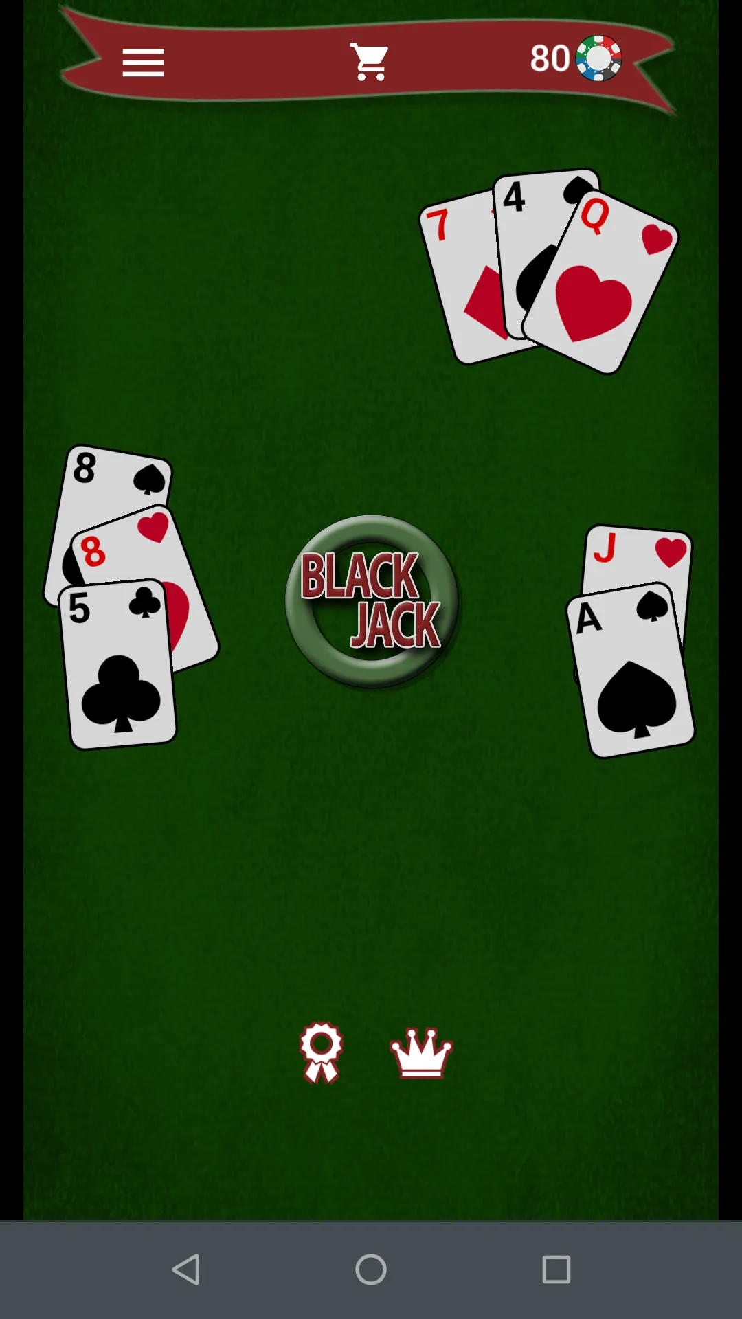 BlackJack: card game | Indus Appstore | Screenshot