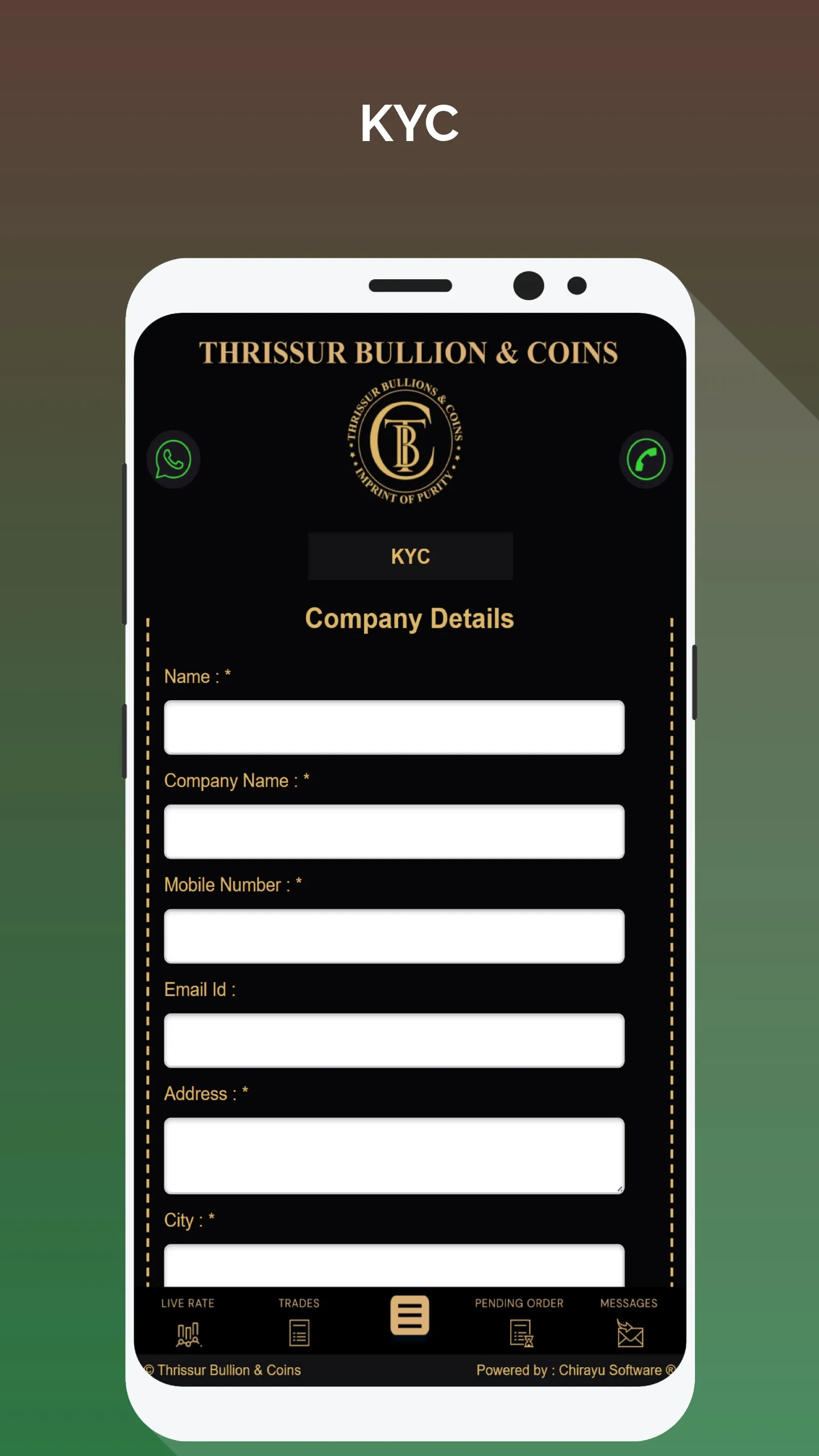 Thrissur Bullions & Coins | Indus Appstore | Screenshot