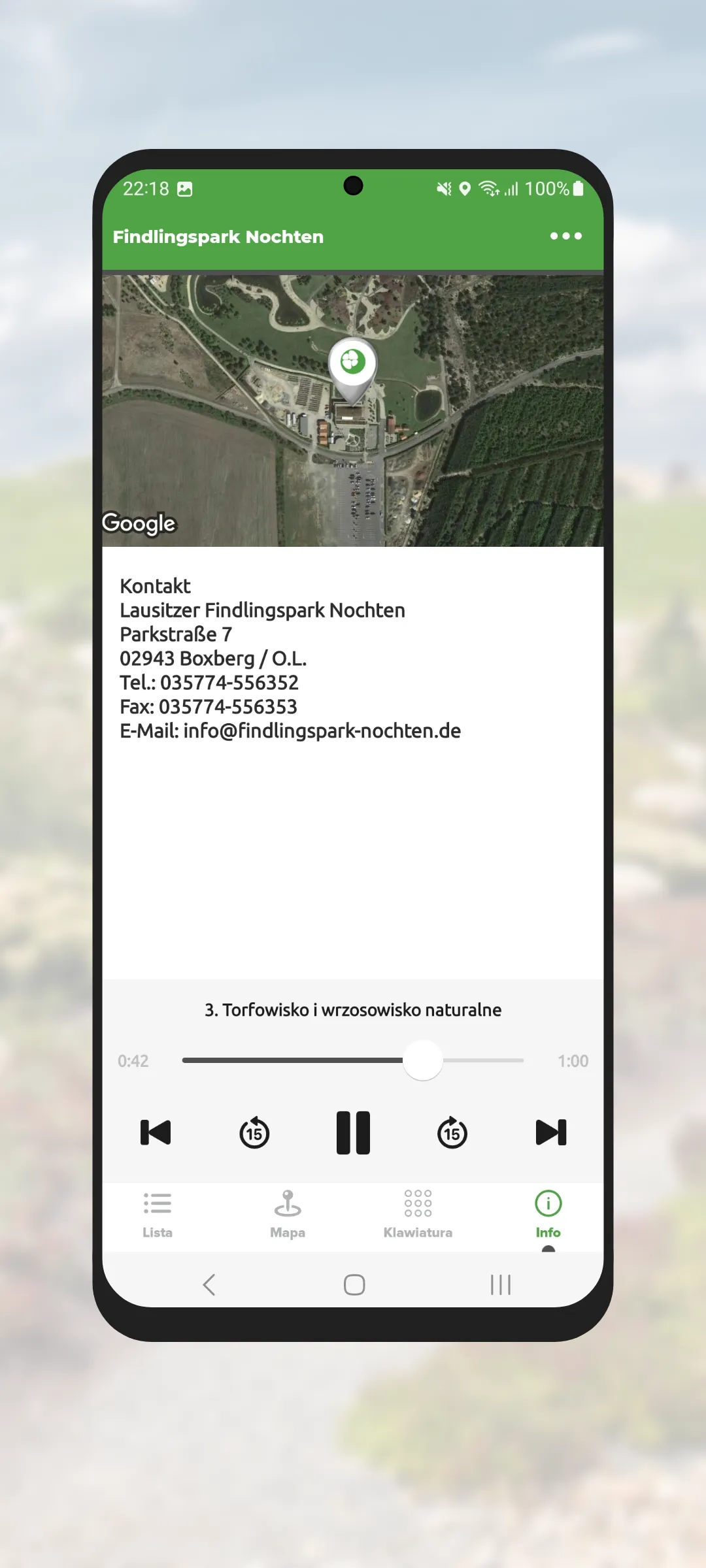 Findlingspark Nochten | Indus Appstore | Screenshot