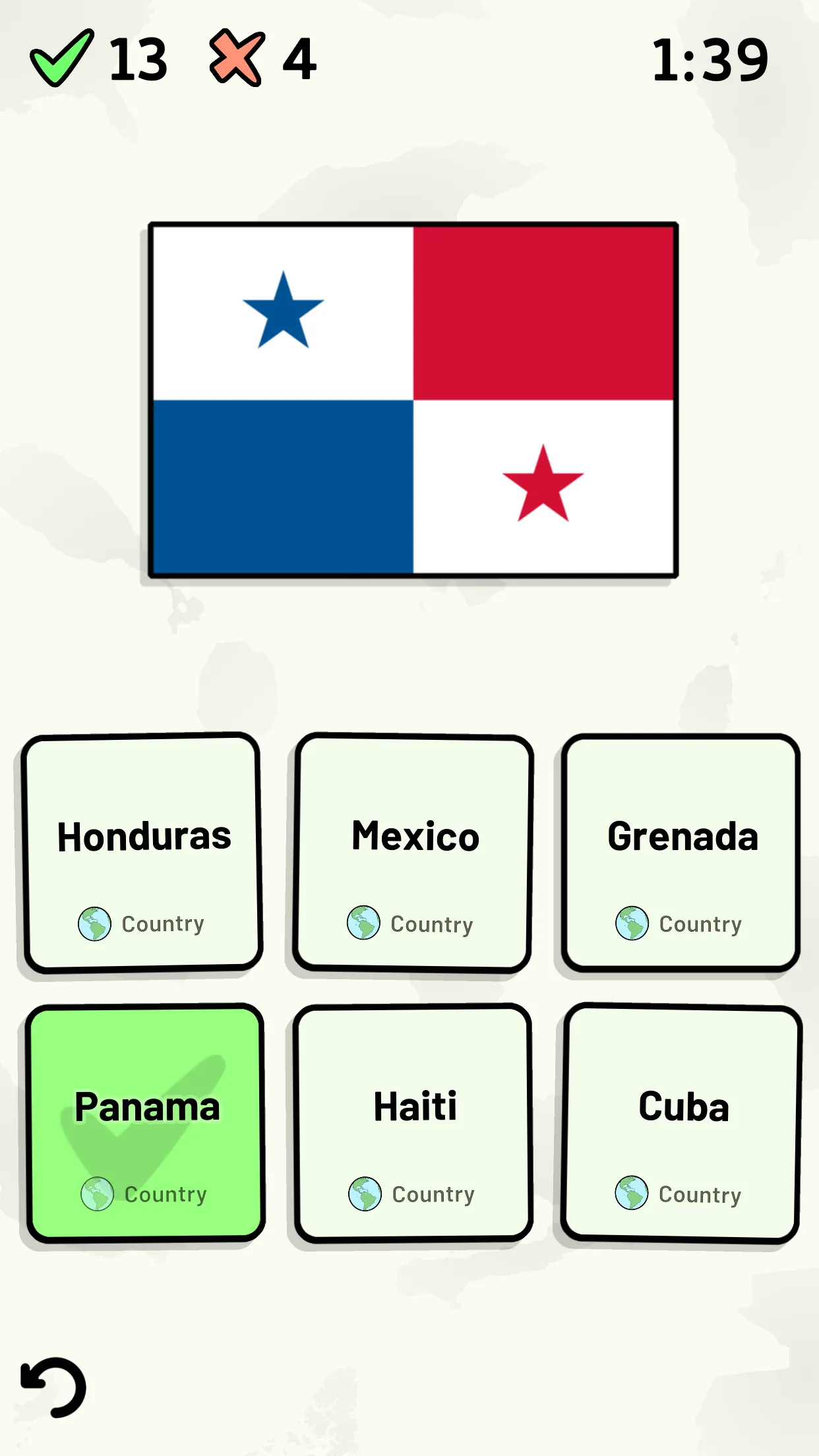 North American Countries Quiz | Indus Appstore | Screenshot