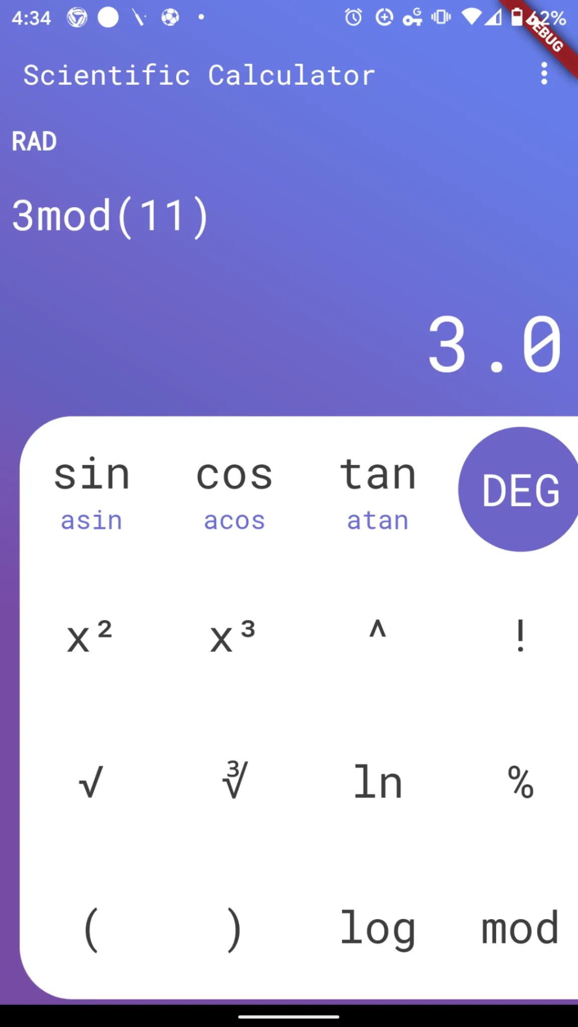 Simple Scientific Calculator | Indus Appstore | Screenshot