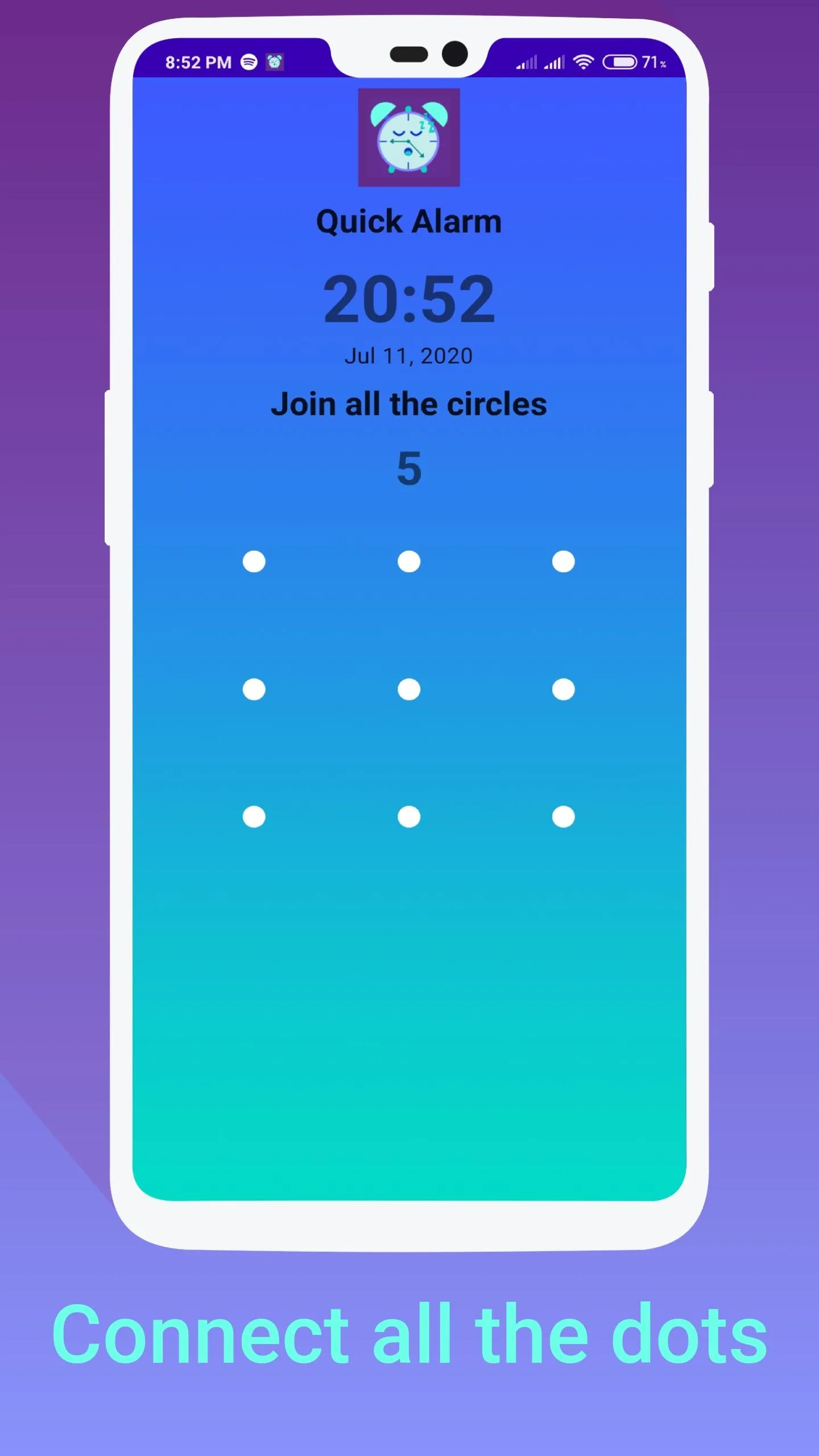 Sleepy alarm : clock reminder | Indus Appstore | Screenshot