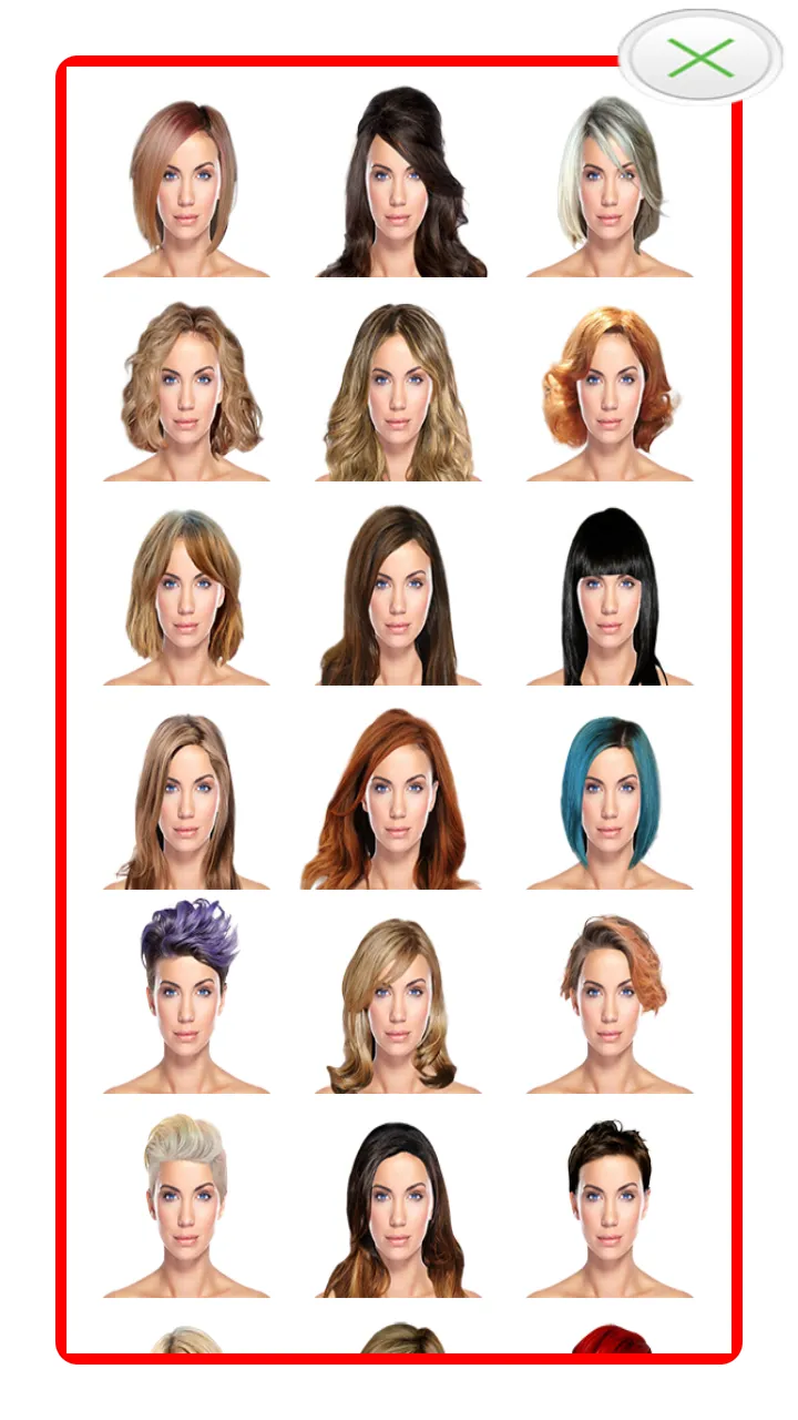 Hairstyle Try on. Discover a N | Indus Appstore | Screenshot