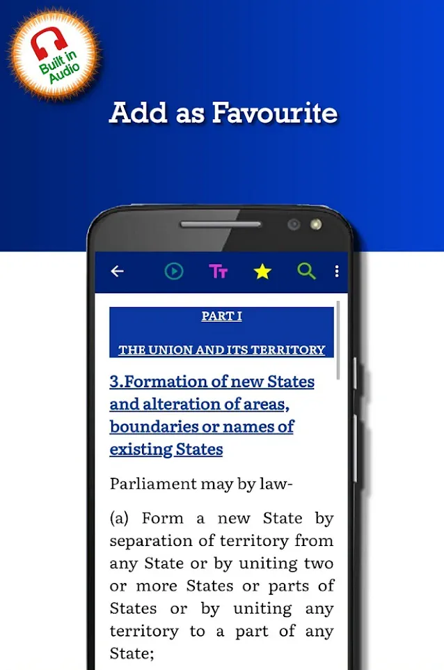 Constitution of India in English, Hindi & Marathi | Indus Appstore | Screenshot