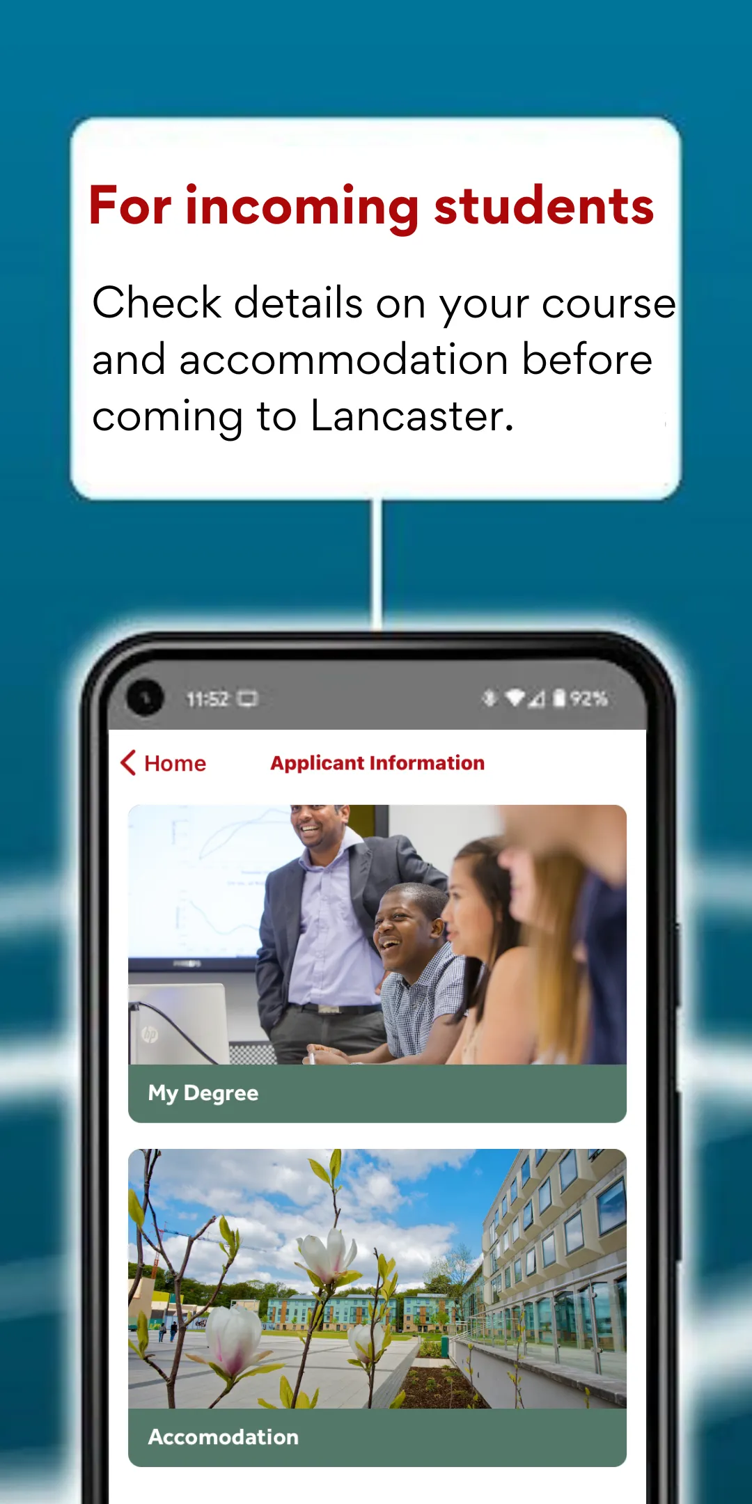 iLancaster (Lancaster Uni) | Indus Appstore | Screenshot