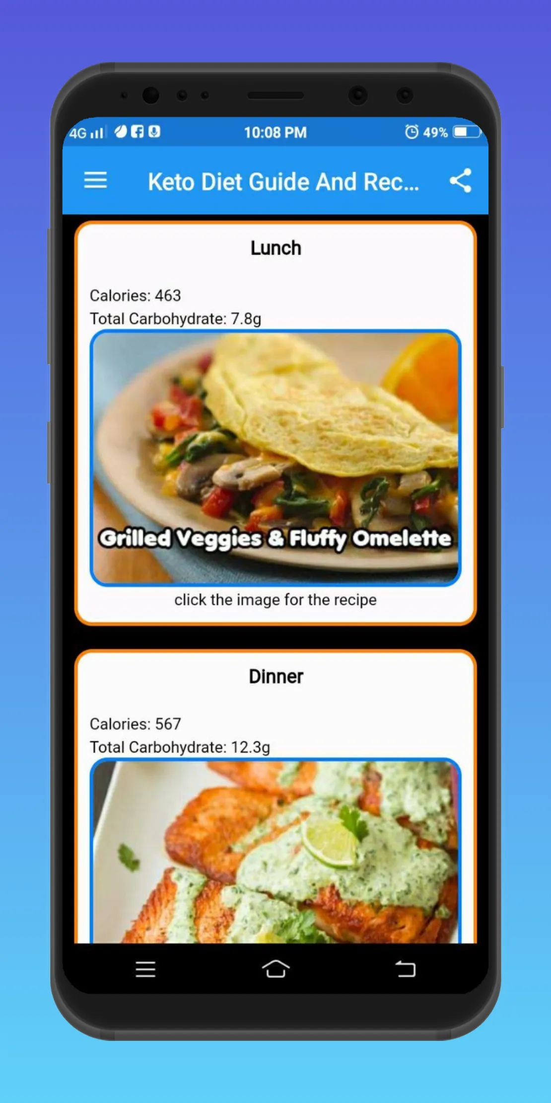 Keto Diet Guide And Recipes | Indus Appstore | Screenshot