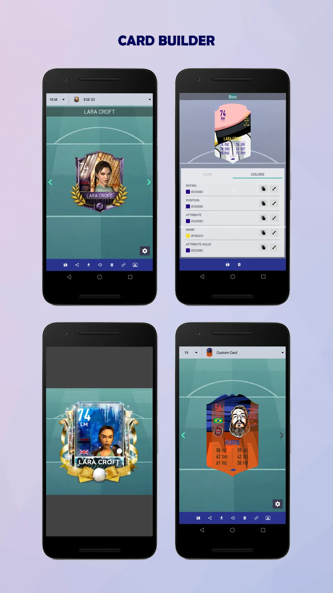 Fut Card Builder 24 | Indus Appstore | Screenshot