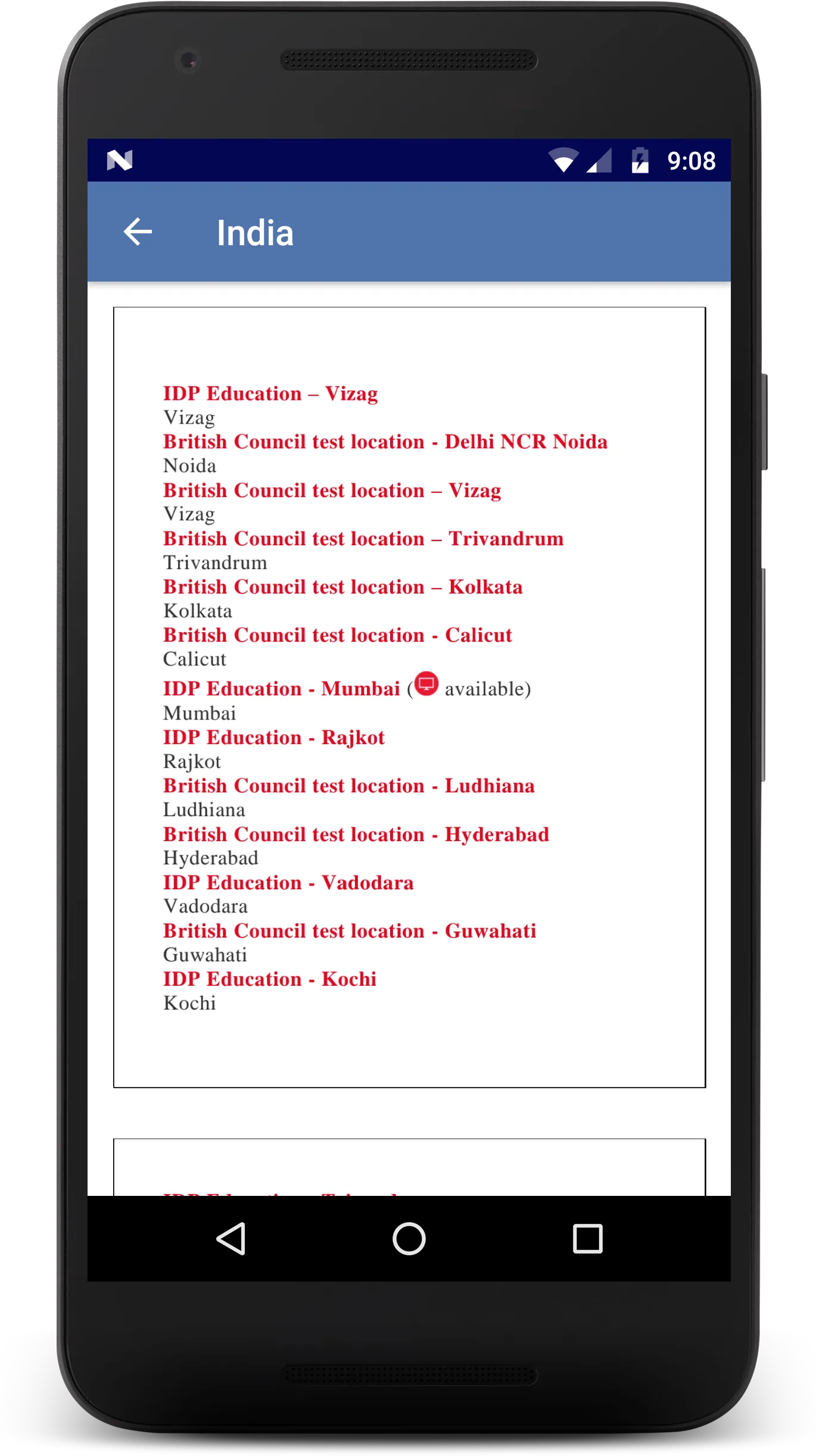 IELTS Bands Calculator and Sco | Indus Appstore | Screenshot