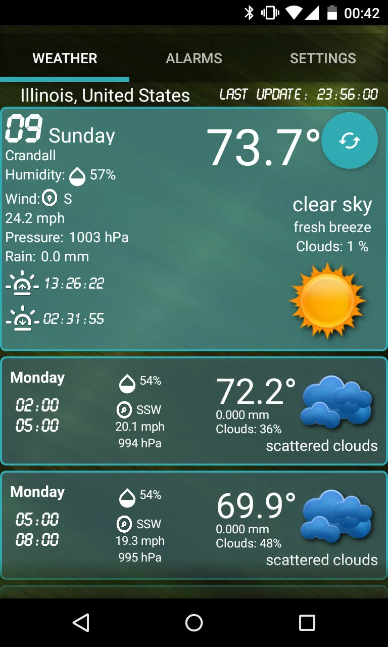 Custom Weather Alerts | Indus Appstore | Screenshot