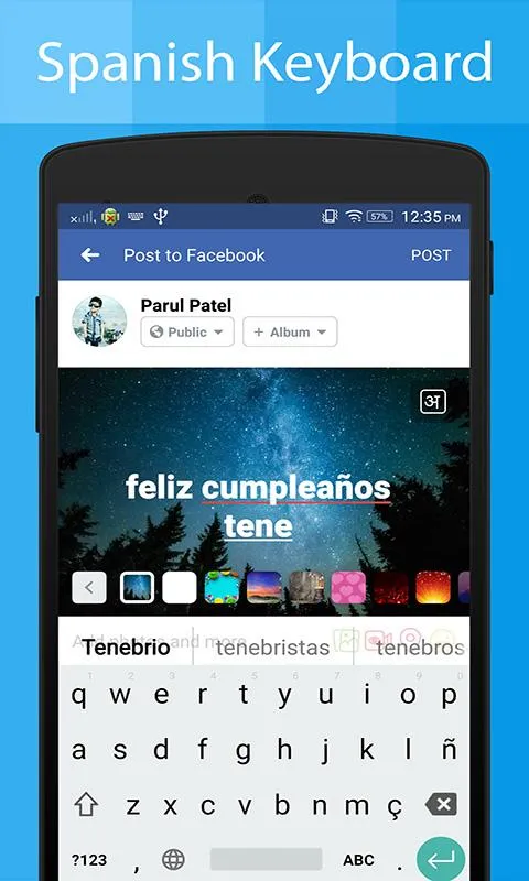 Spanish Keyboard & Translator | Indus Appstore | Screenshot