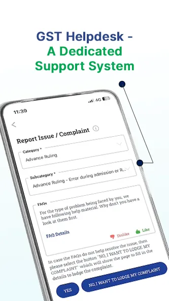 GSTN e-Services | Indus Appstore | Screenshot