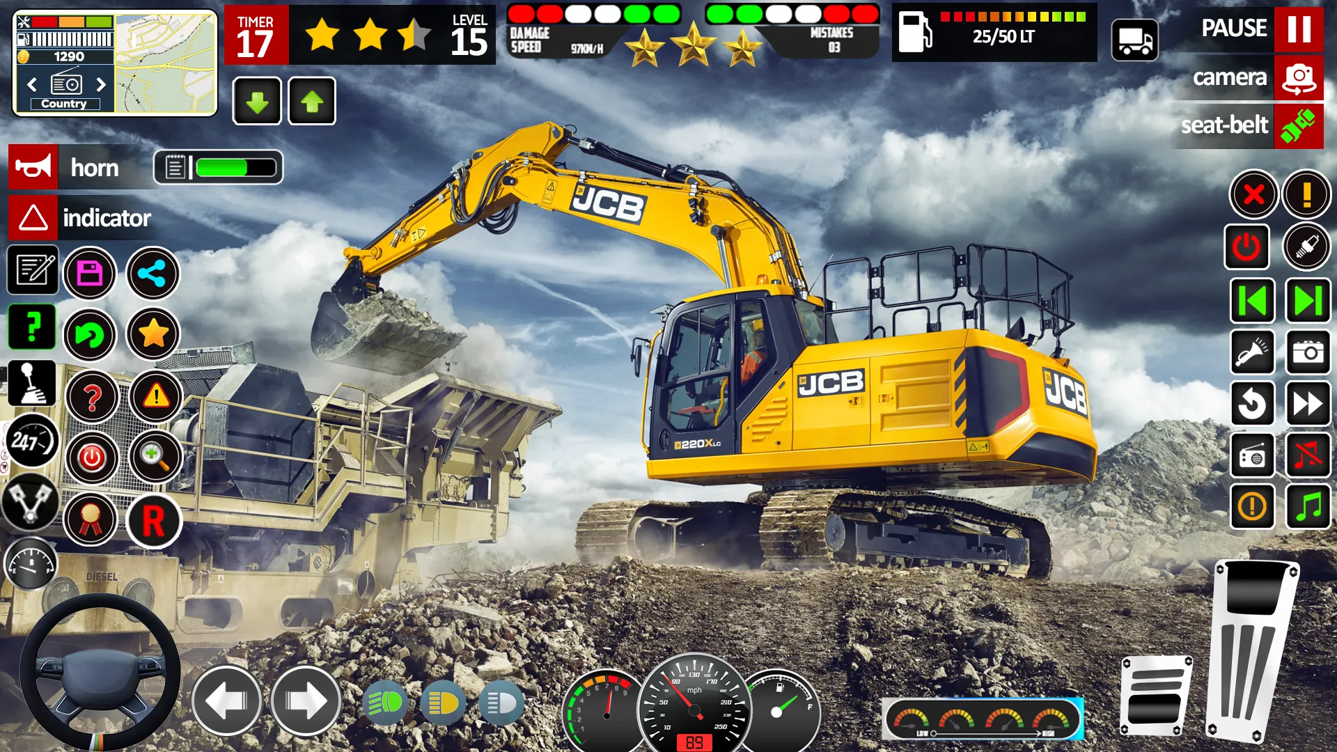 JCB Construction Games 2023 | Indus Appstore | Screenshot