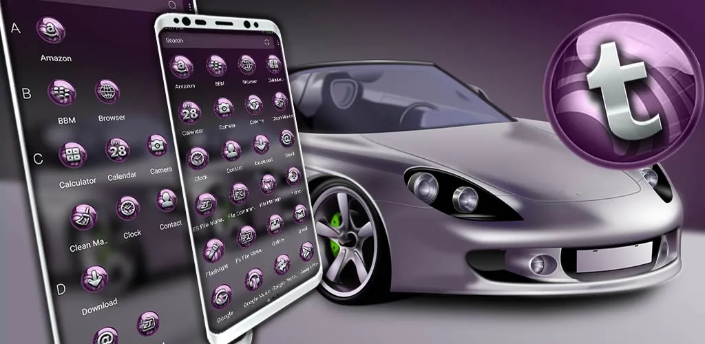 Luxury Car Launcher Theme | Indus Appstore | Screenshot