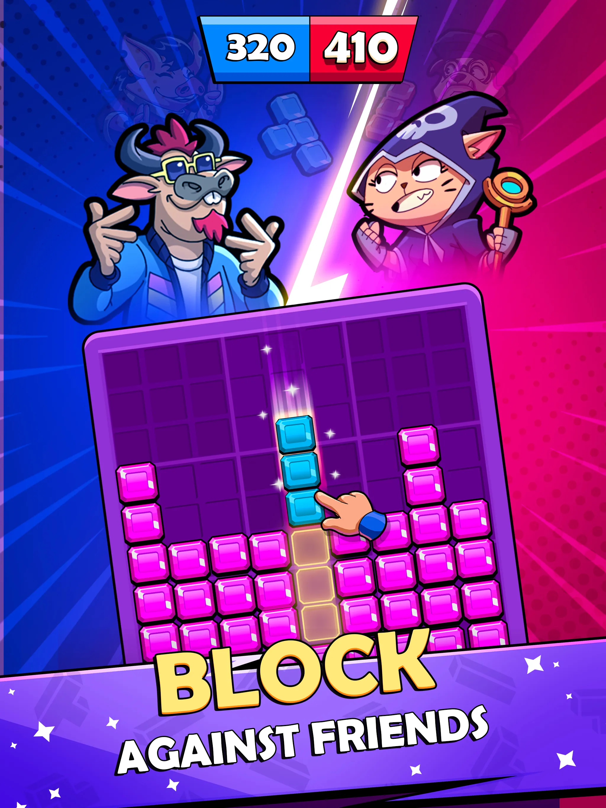 Block Heads: Duel puzzle games | Indus Appstore | Screenshot