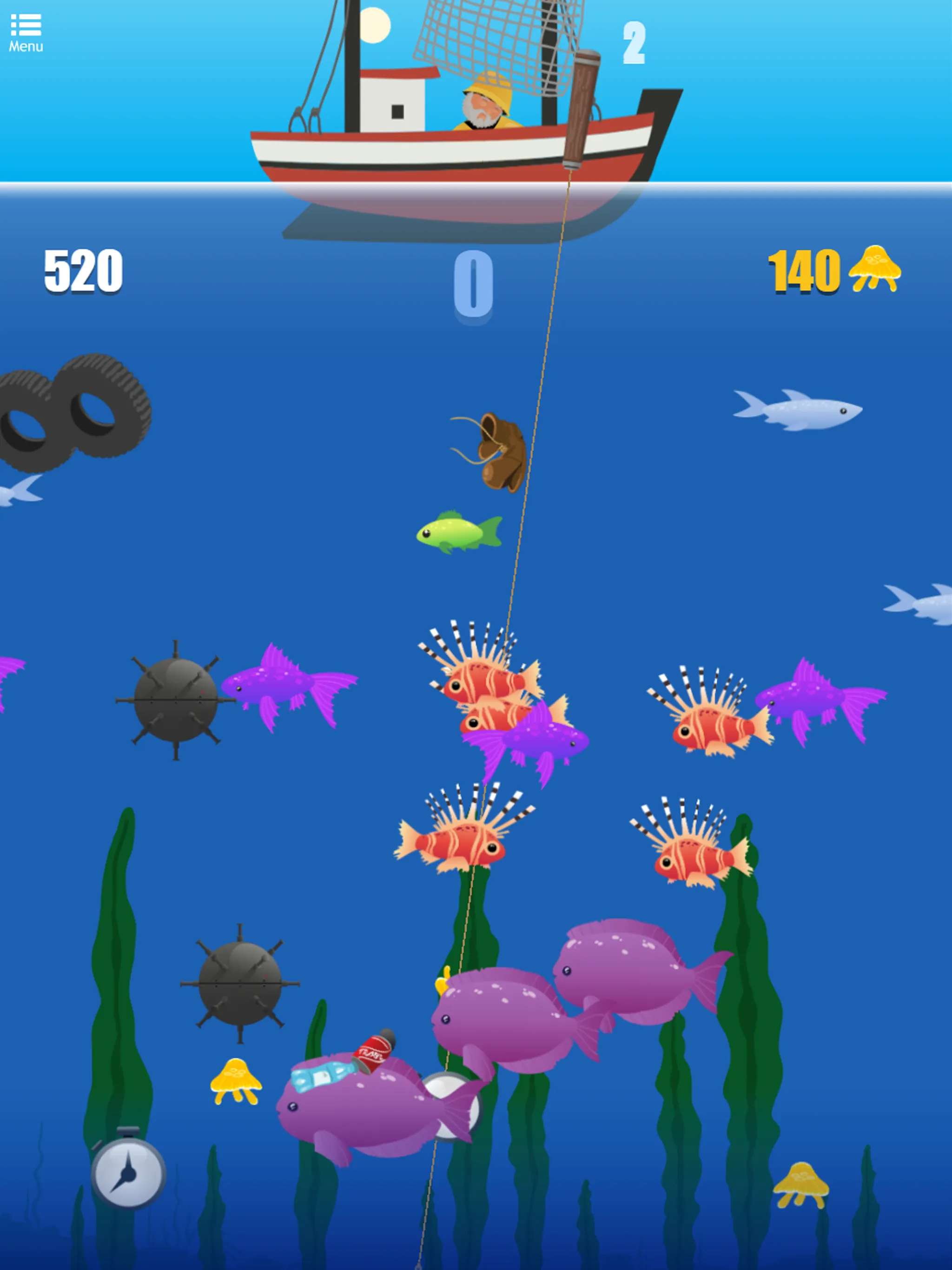 Harpoon FRVR - Spear Fishing G | Indus Appstore | Screenshot