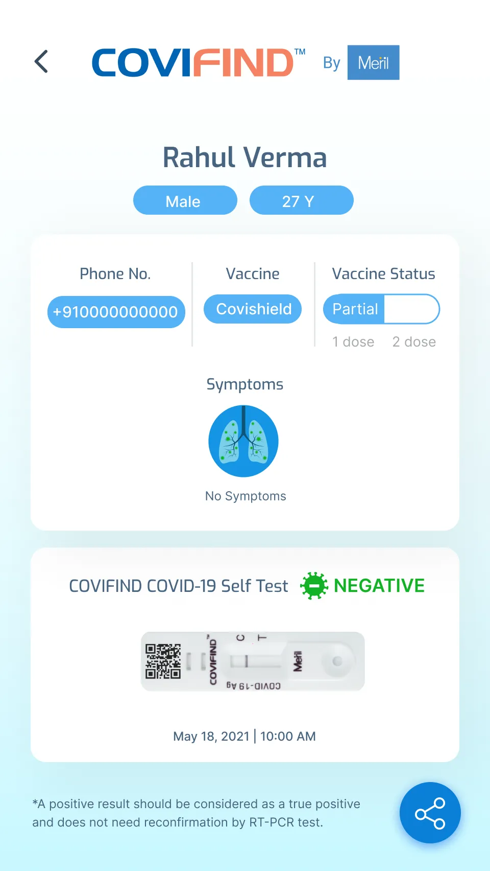 CoviFind | Indus Appstore | Screenshot