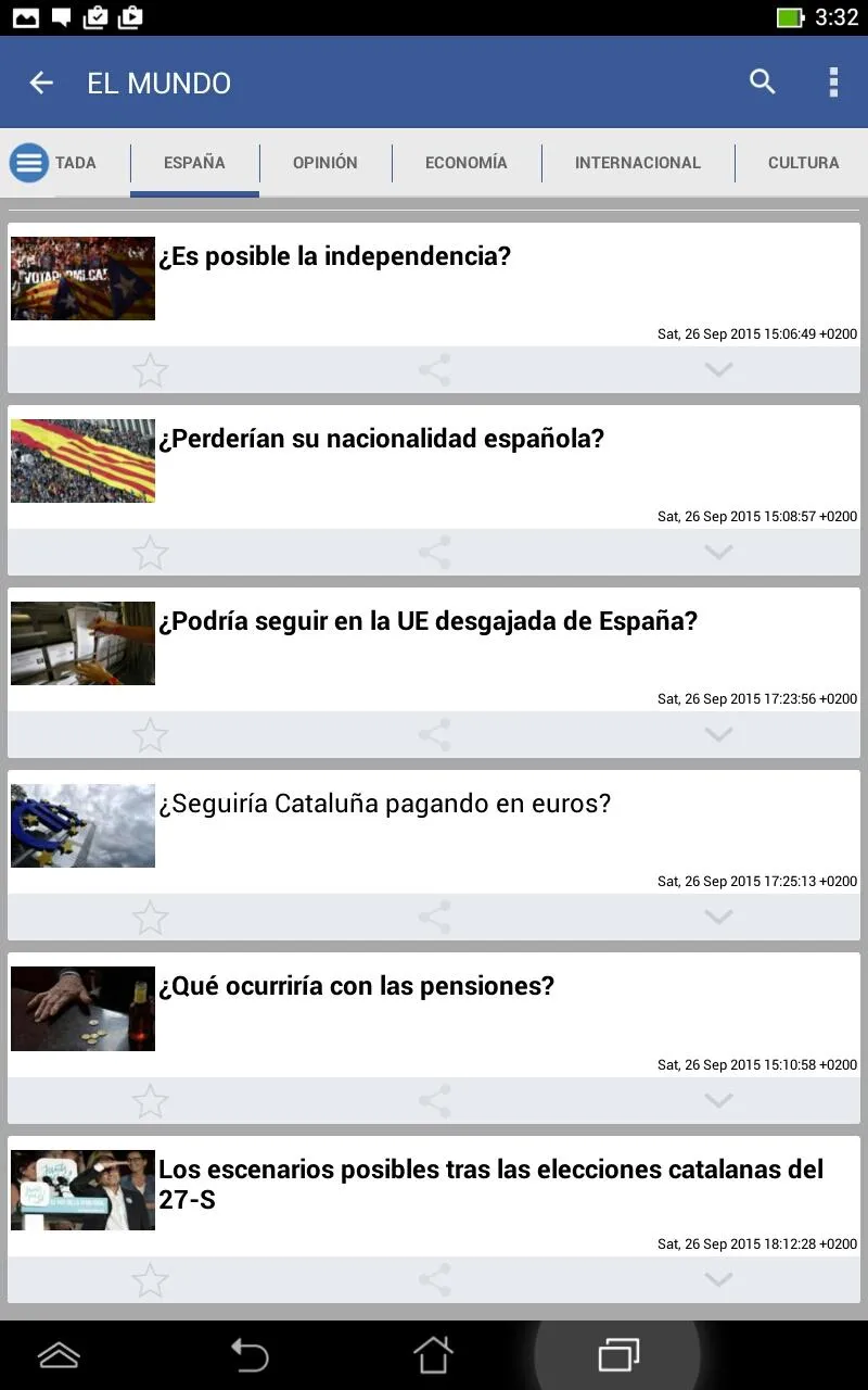 España Noticias | Indus Appstore | Screenshot