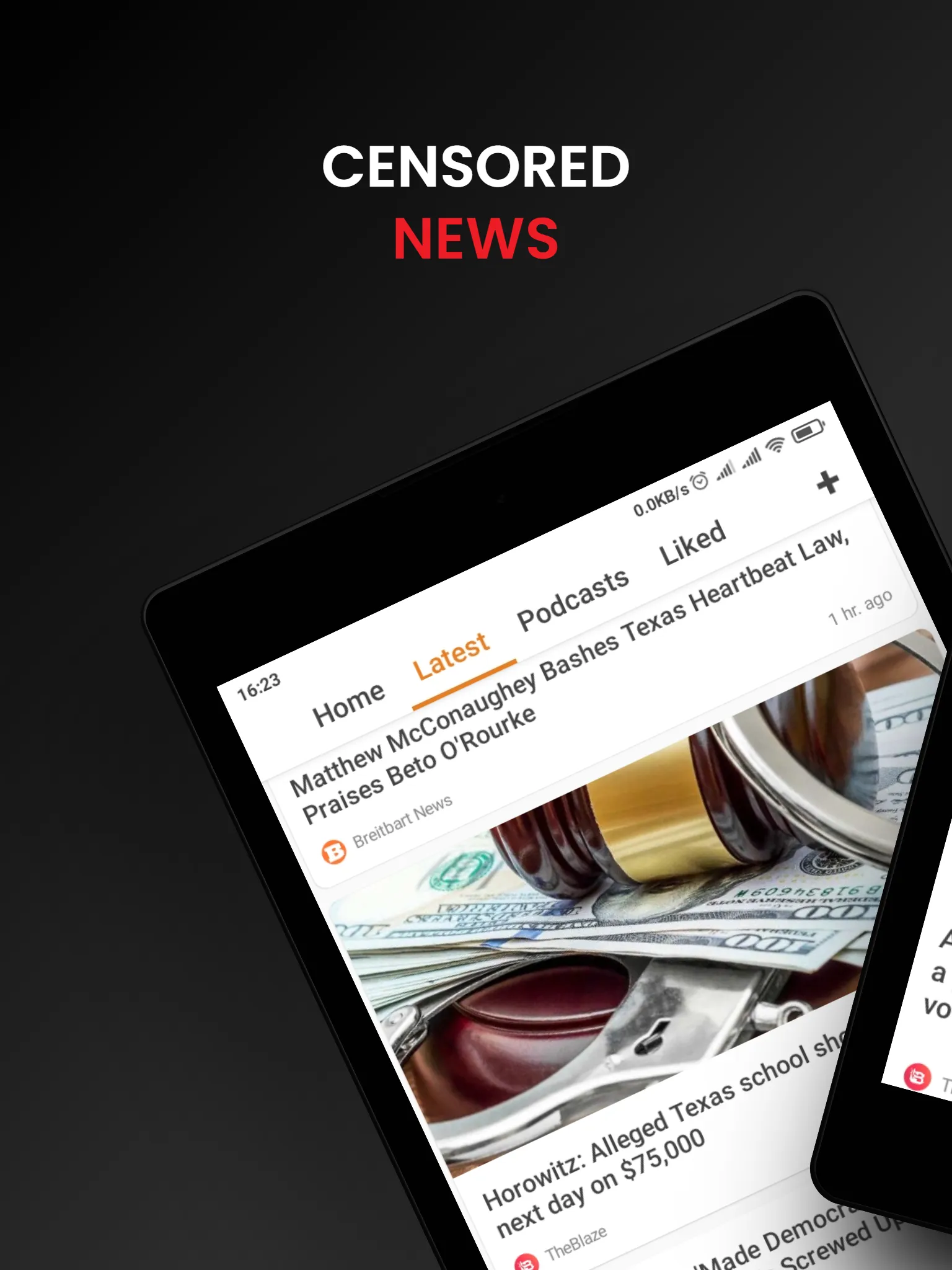 Censored TV News | Indus Appstore | Screenshot