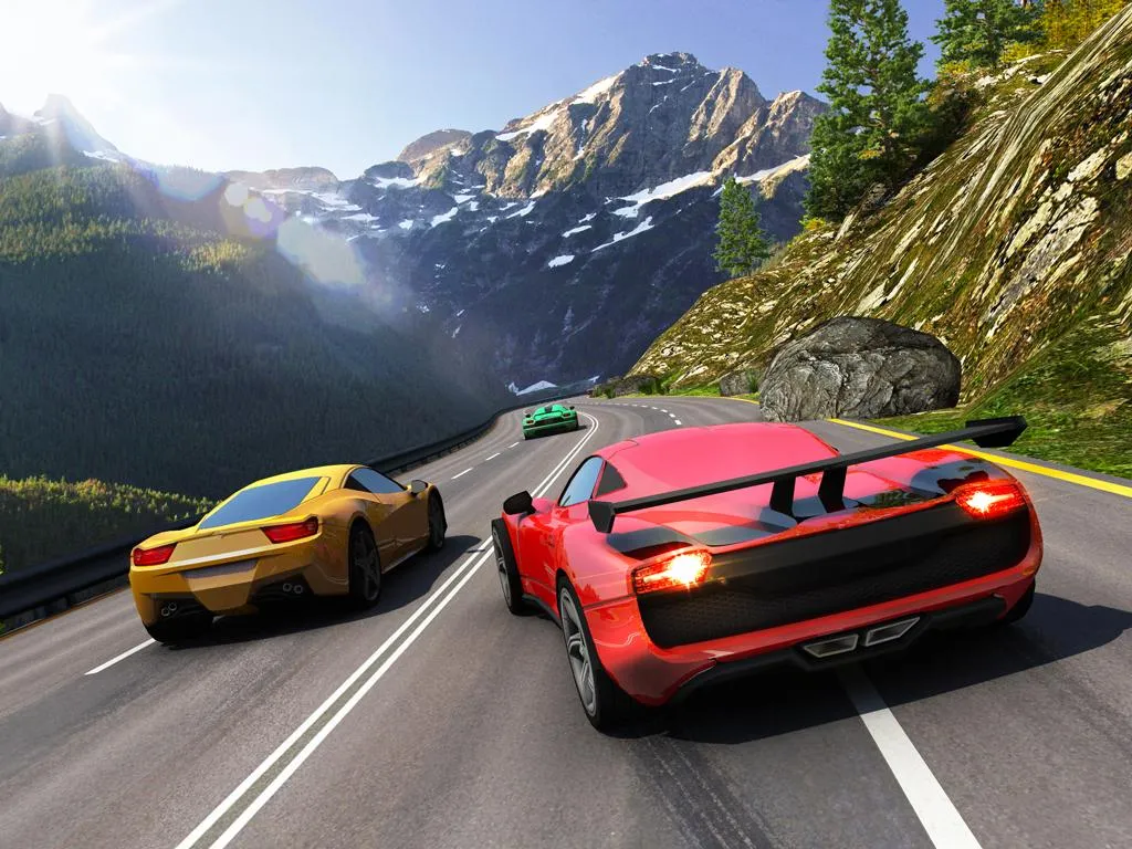 Real Turbo Car Racing 3D | Indus Appstore | Screenshot