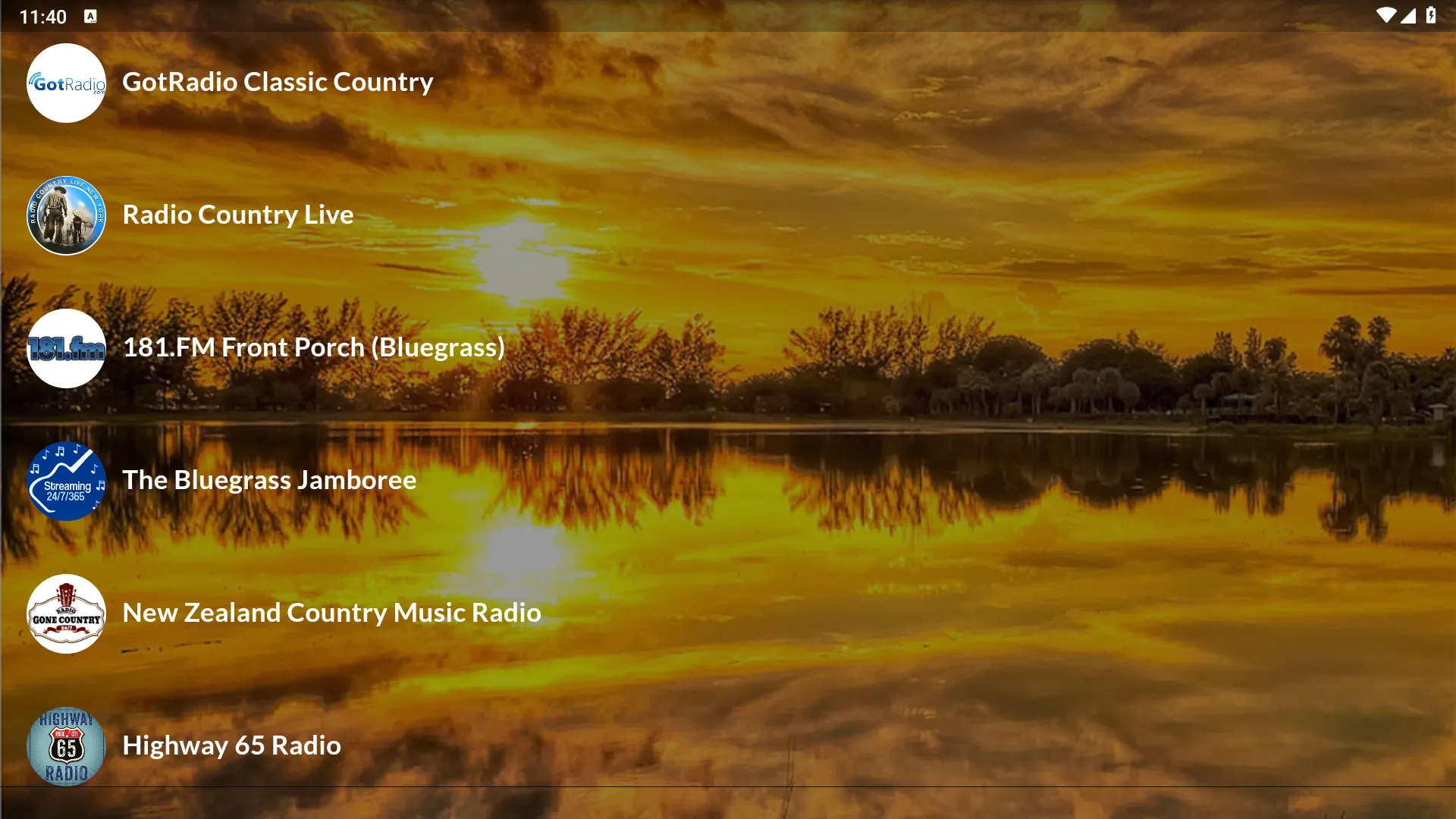 USA Country Radio | Indus Appstore | Screenshot